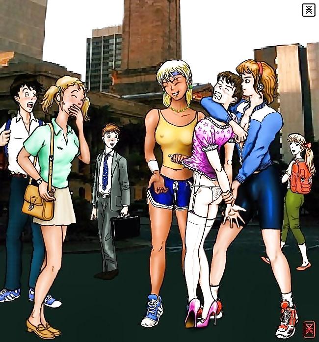 18P Tranny cartoons