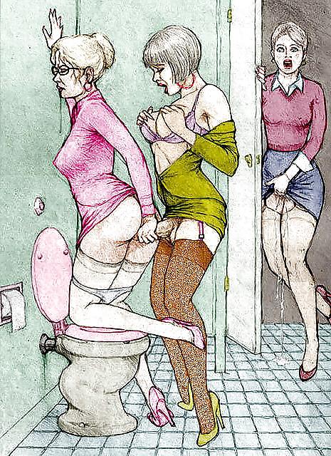 18P Tranny cartoons