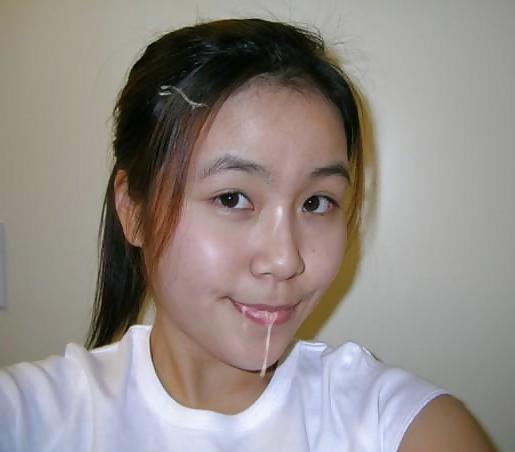12P Asian teens facials