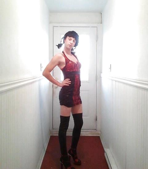 13P Punk gothic sexy dress