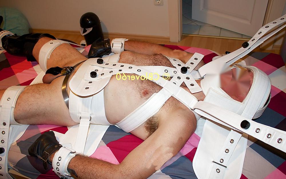 6P Predicament Bondage, nipple torture