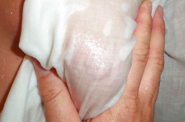 19P Karin takes a shower in a wet blouse - N. C. 