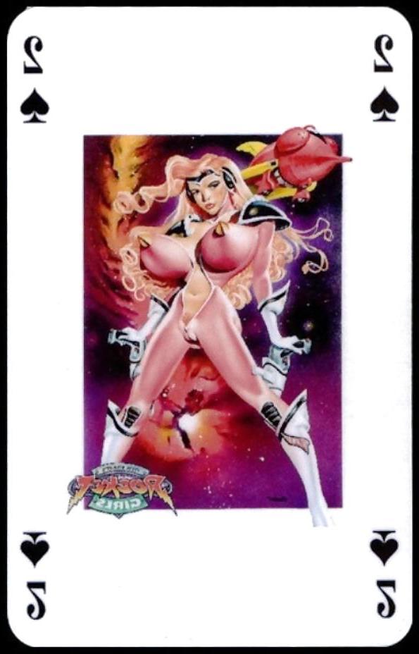 25P Erotic Playing Cards 7 - BBW 2 c. 1990