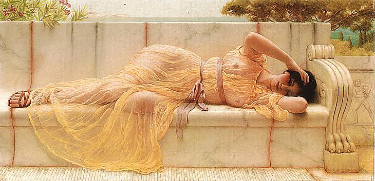 24P Classic Beauties by John William Godward