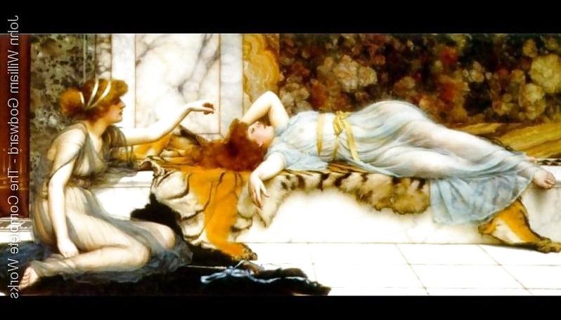 24P Classic Beauties by John William Godward