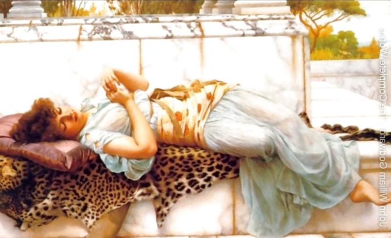 24P Classic Beauties by John William Godward