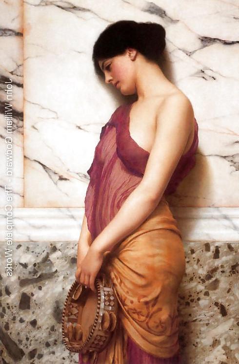 24P Classic Beauties by John William Godward
