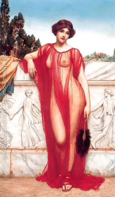 24P Classic Beauties by John William Godward