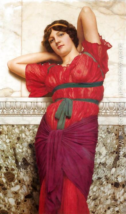 24P Classic Beauties by John William Godward