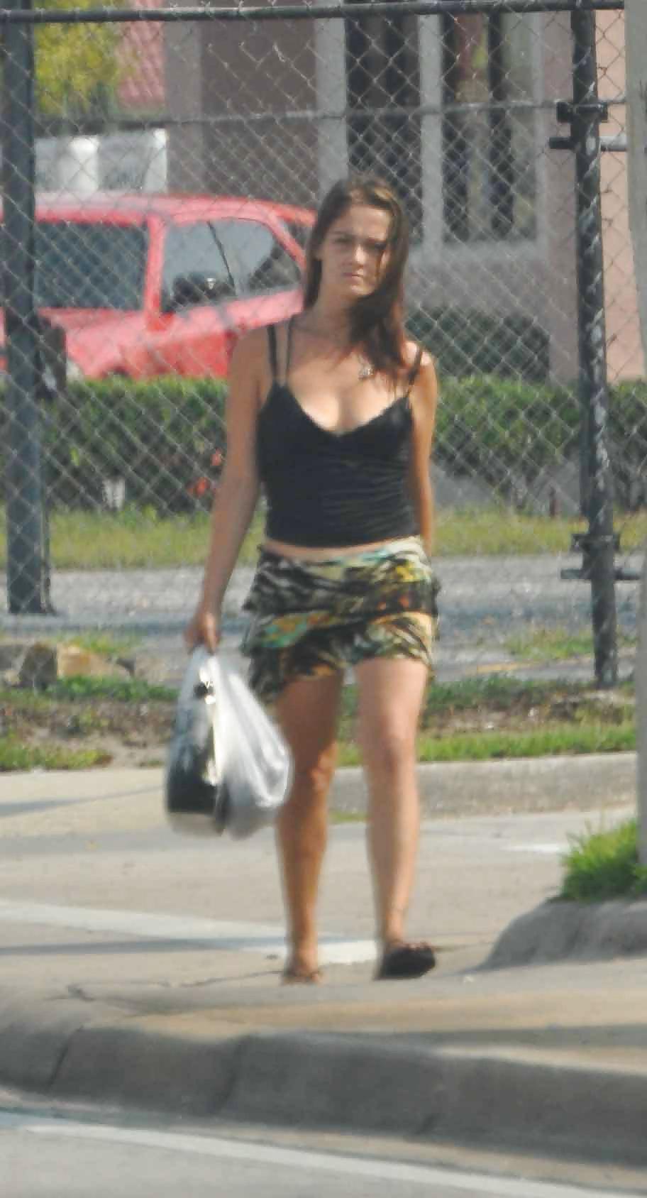 5P Hookers Sundress Riding Up
