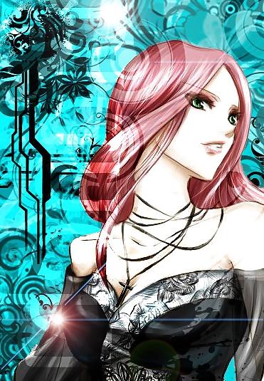 25P Pink Hair Paradise 9