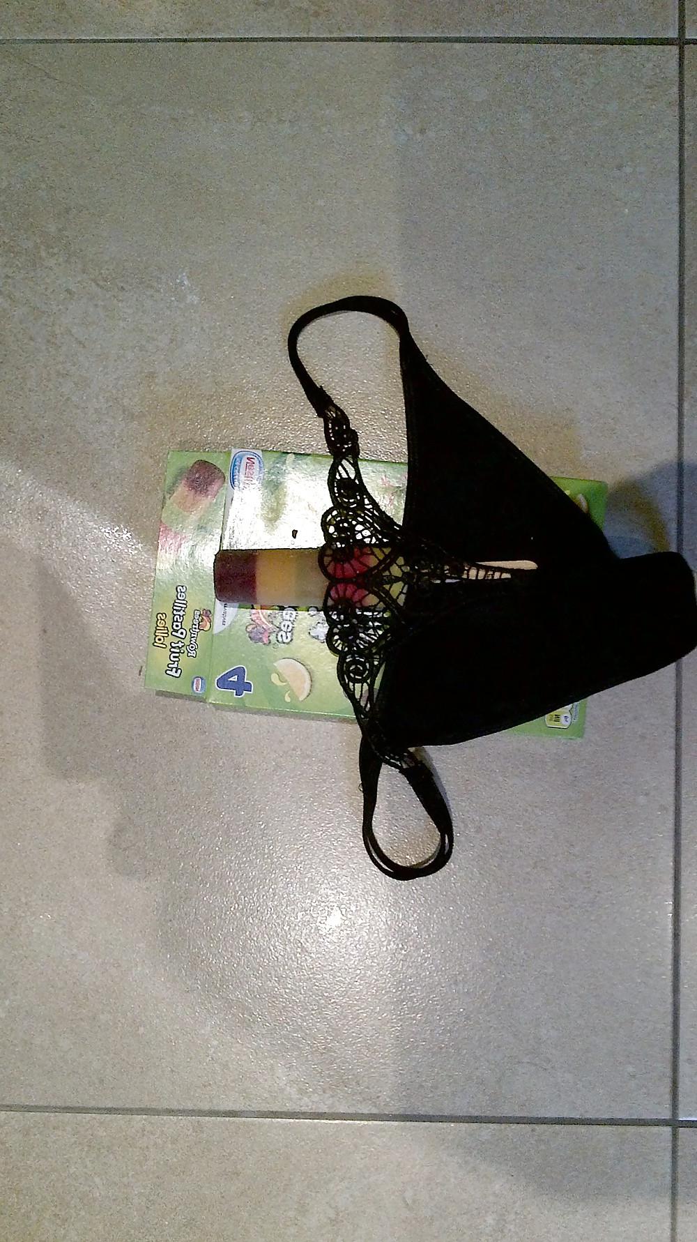 8P Panties and ice task for Mistress M 
