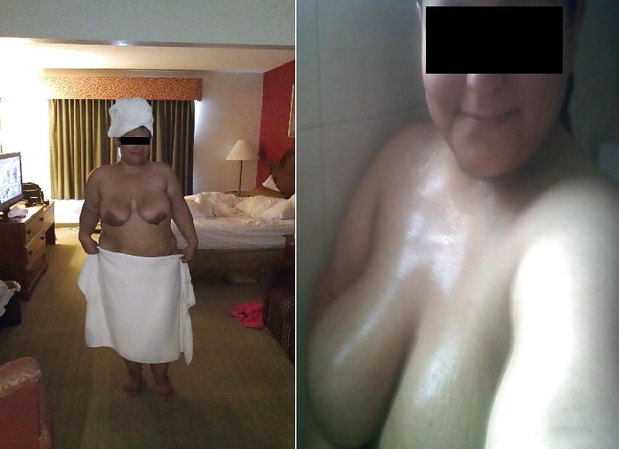 4P Amateur BBW Wife 2 Before N After - latina ssbbw chubby fat 