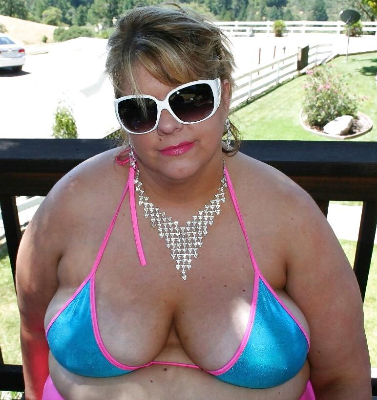 25P Swimsuit bikini bra bbw mature dressed teen big tits - 62