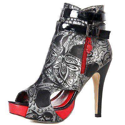 25P Black White and Red
