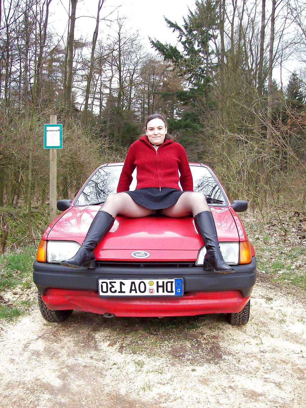 13P Retro Fotos von der Zofe