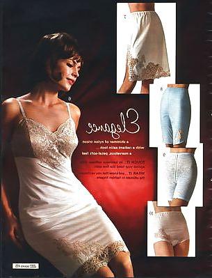 20P Women in silky slips