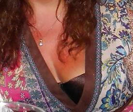 25P My sister's-in-law boobs and cleavage