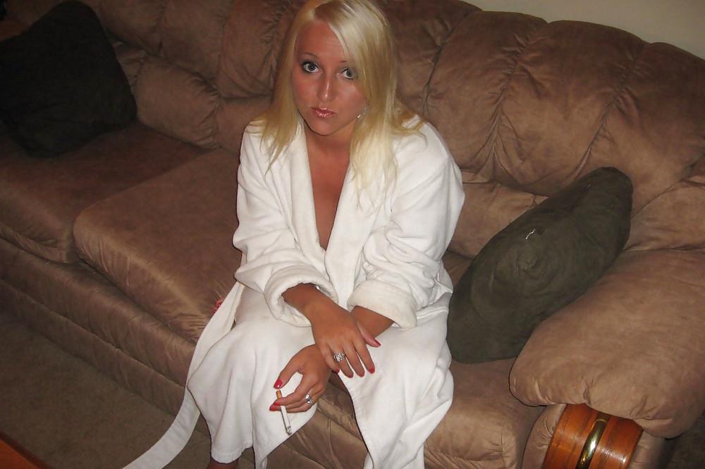 16P Smoking fetish blonde sweetheart 3