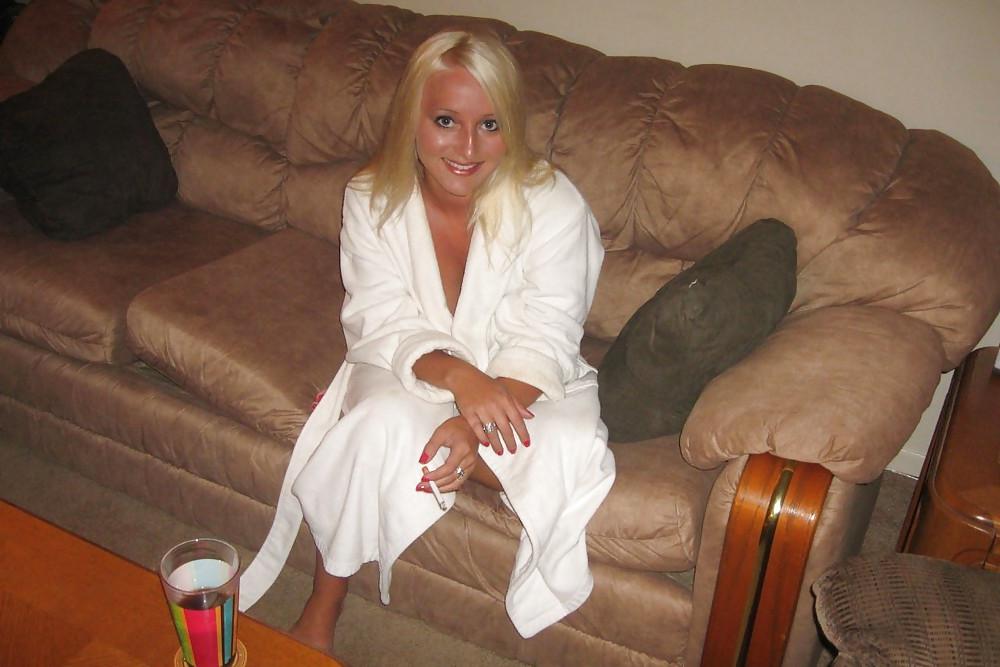 16P Smoking fetish blonde sweetheart 3