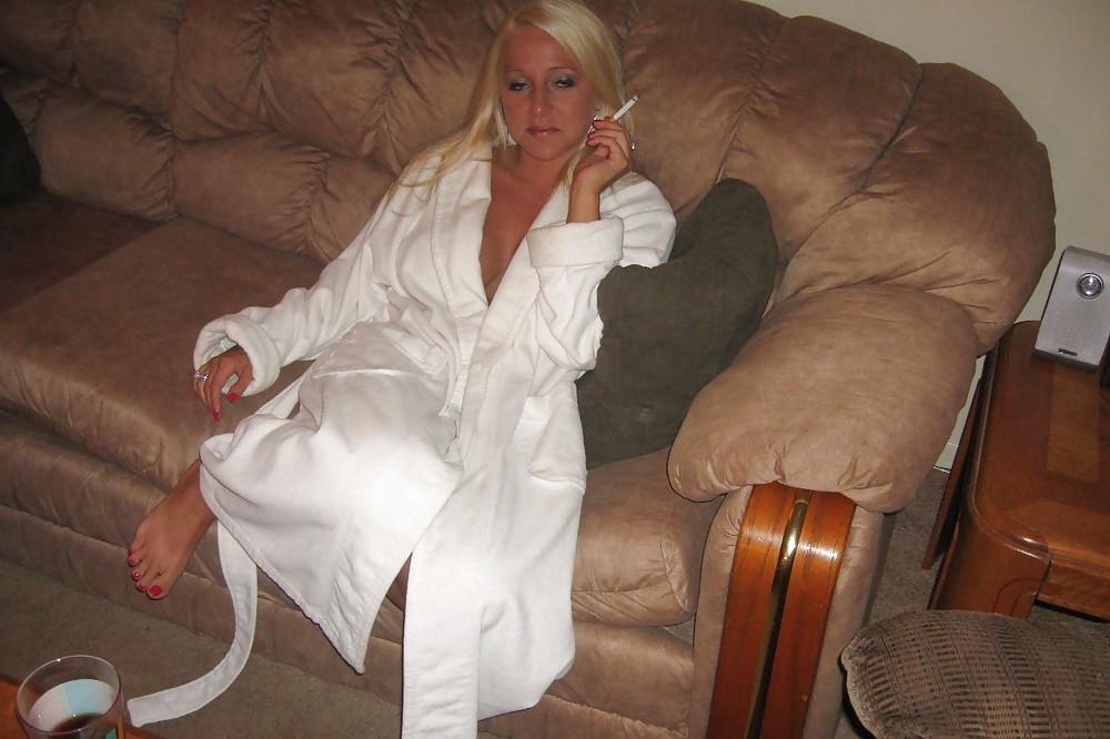 16P Smoking fetish blonde sweetheart 3