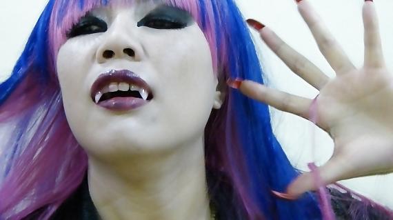 25P Asian chicks with long nails and long toenails