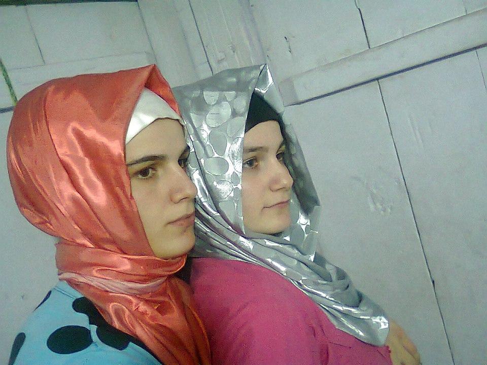9P Turkish arab turbanli hijab 1