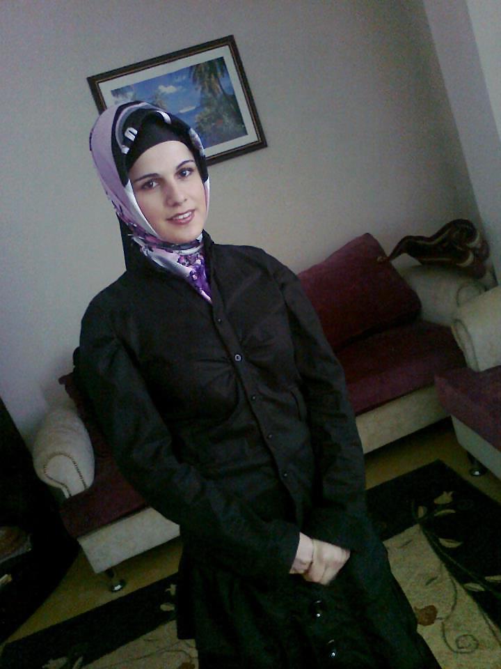 9P Turkish arab turbanli hijab 1