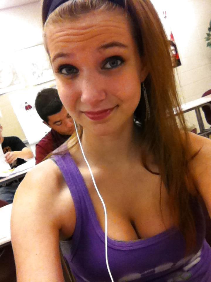 25P Misc. sexy teen cleavage
