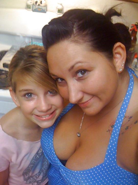 25P Misc. sexy teen cleavage