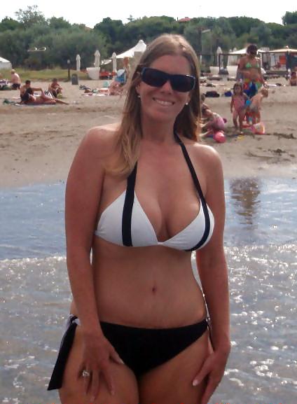 25P Swimsuit bikini bra bbw mature dressed teen big tits - 65