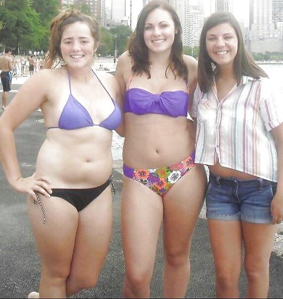 25P Swimsuit bikini bra bbw mature dressed teen big tits - 65