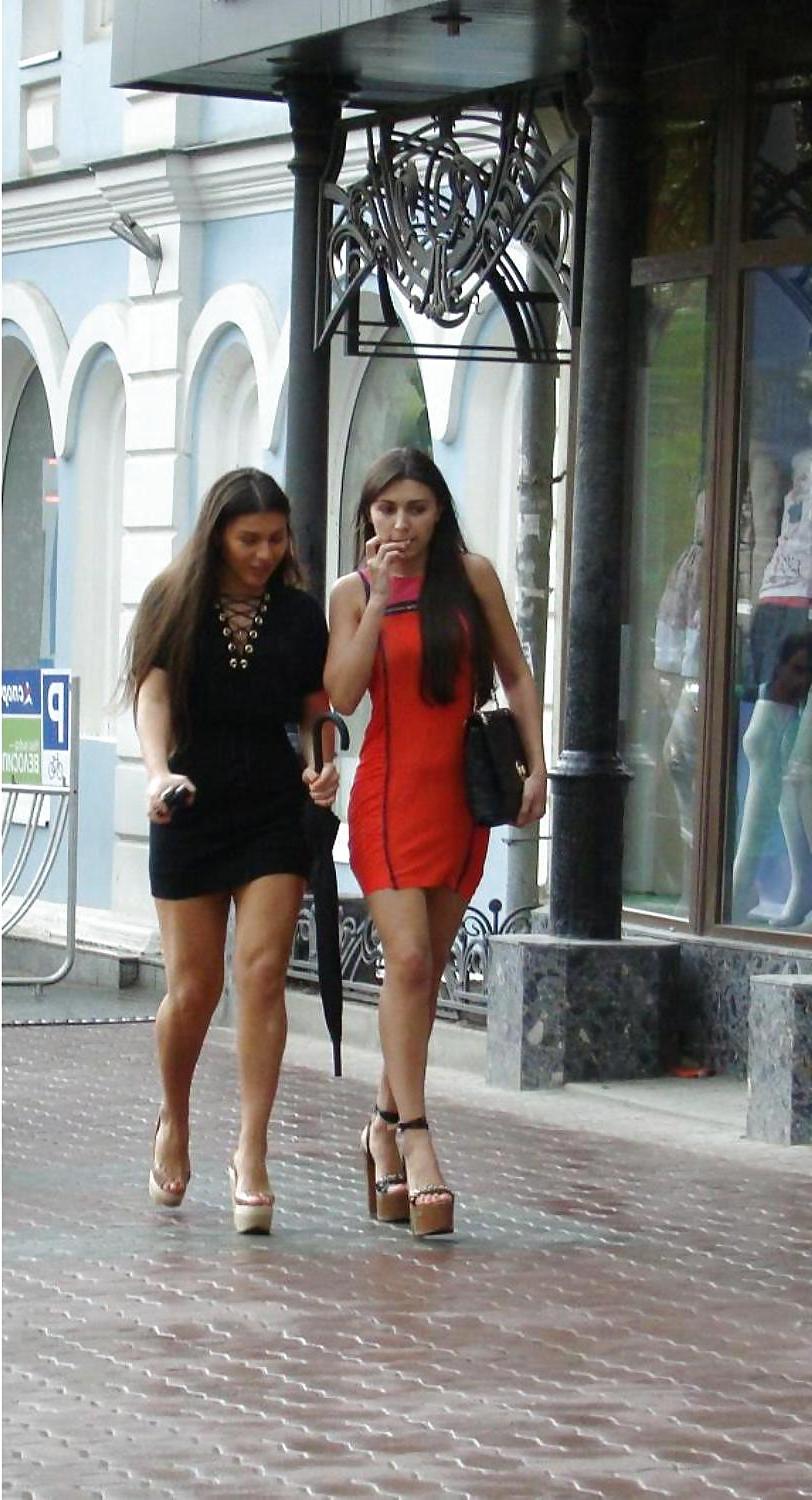 15P MINI SKIRT MILF in PUBLIC