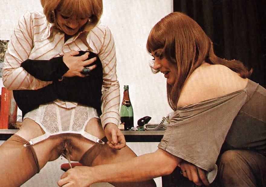 25P Classic Lesbian Group Office Party
