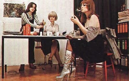 25P Classic Lesbian Group Office Party