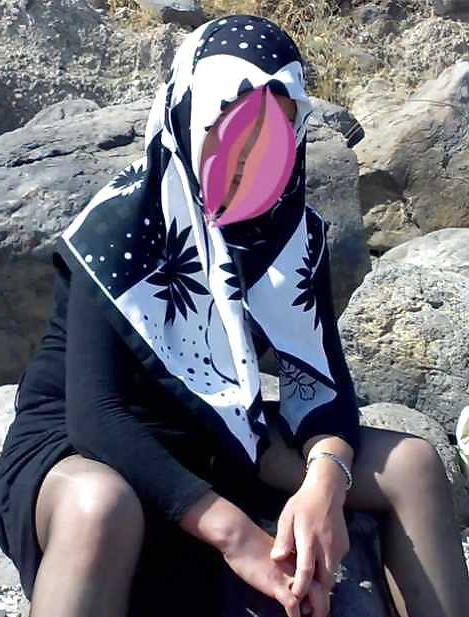 25P Outdoor jilbab hijab niqab arab turkish tudung turban mallu2