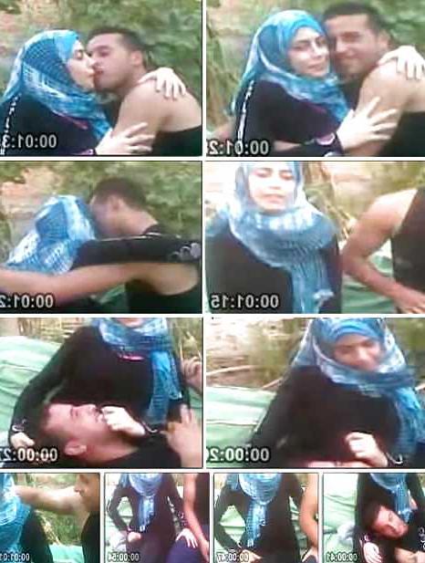 25P Outdoor jilbab hijab niqab arab turkish tudung turban mallu5
