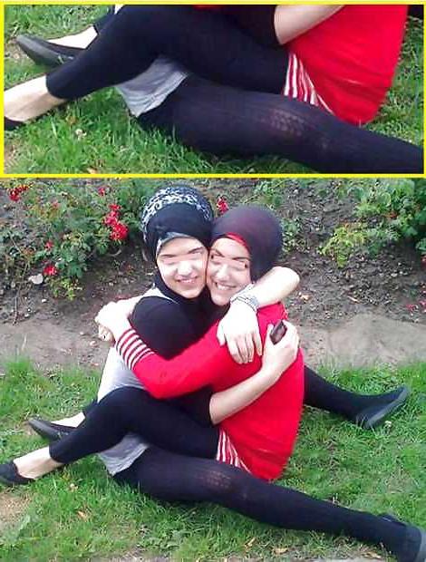 25P Outdoor jilbab hijab niqab arab turkish tudung turban mallu5