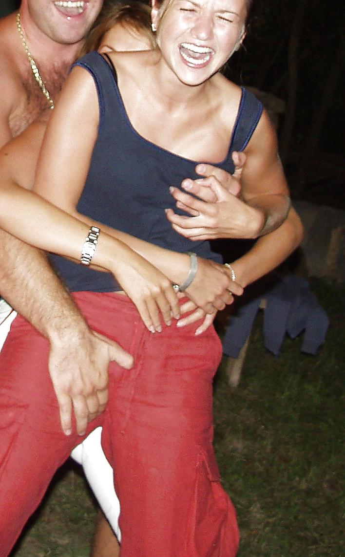 13P Public grope and fondling - N. C. 