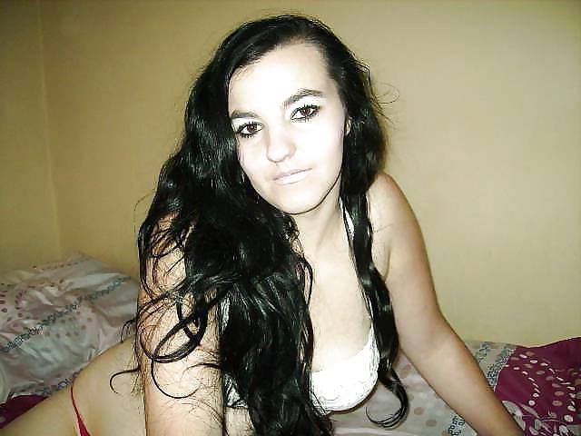 5P Dark hair Slut