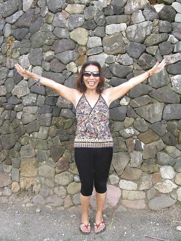 25P My Wrinkled Asian Filipina Girlfriend - A Real Milf!
