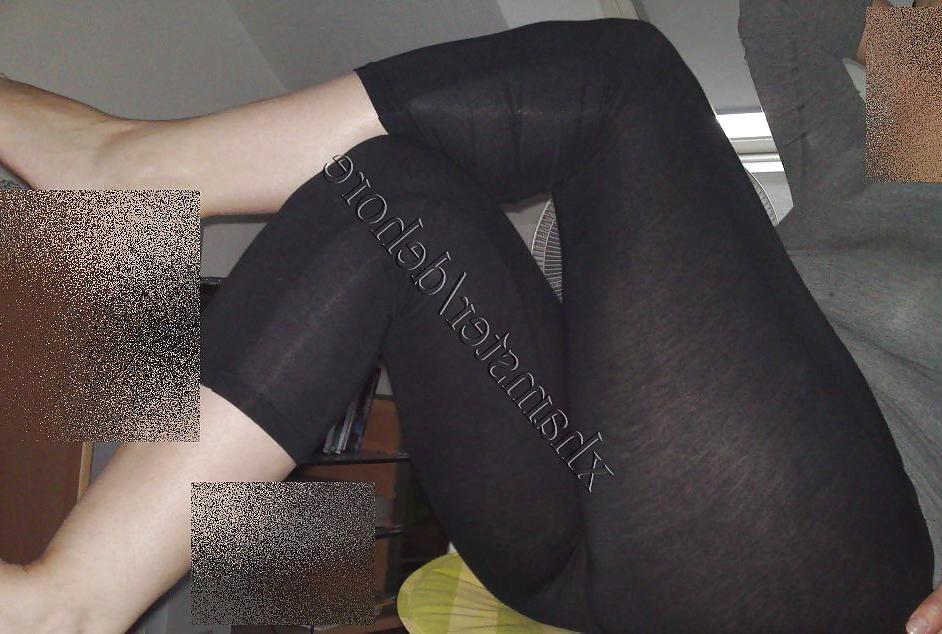 25P Turkish Mature Nejla Bikini and Black tights