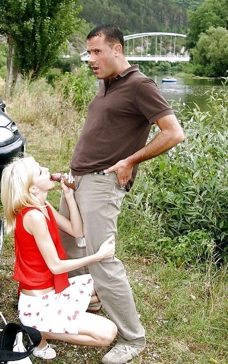 25P Sucking In Public