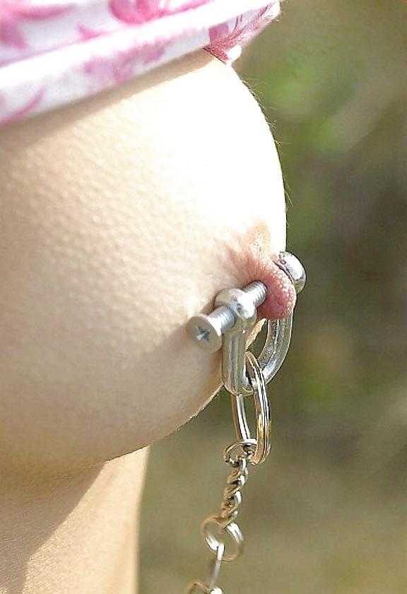 22P Pierced Nipples 2