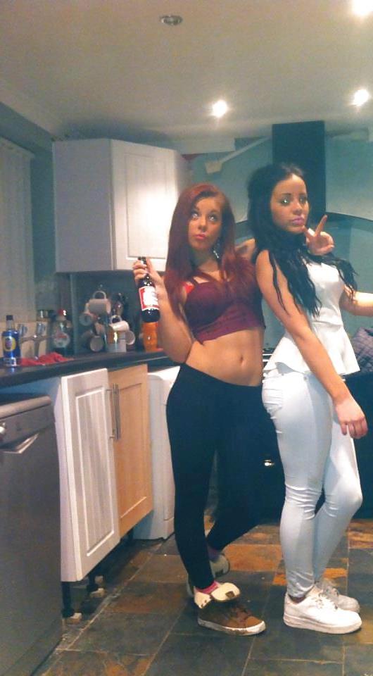 25P British Chavs Baited - Whores To Fuck and Breed 4