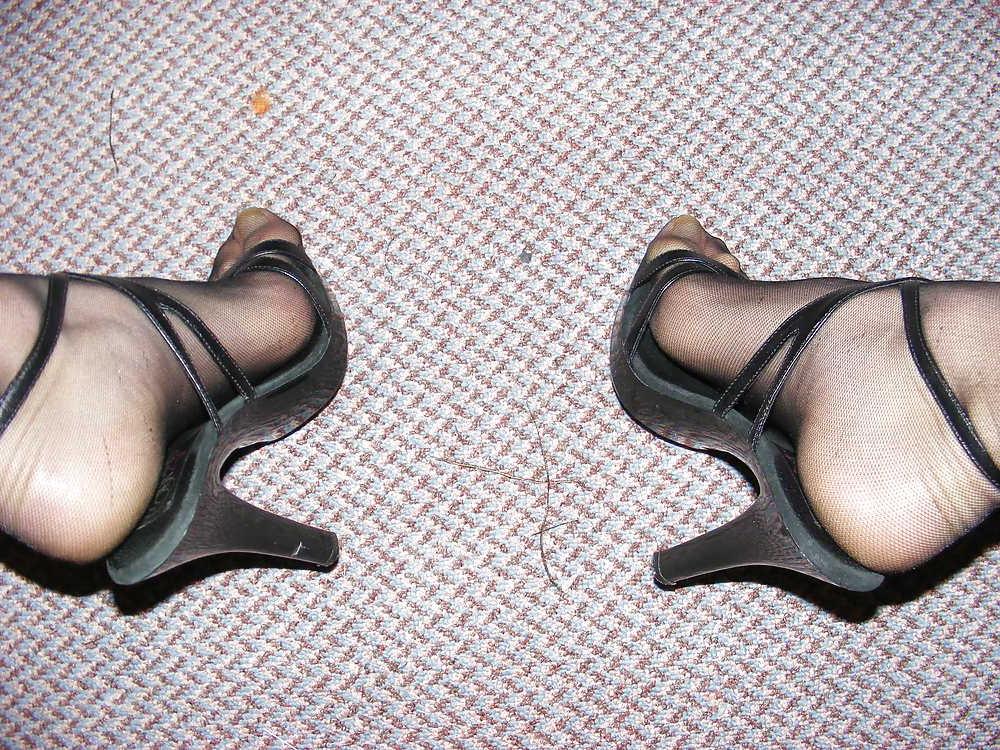 19P Heels and lace