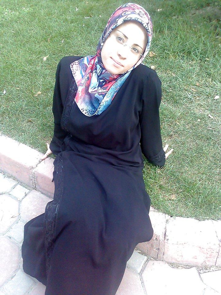 5P Turkish arab turbanli hijab mini