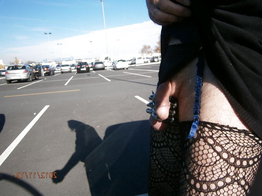 7P Public exhib masturbation flashing cock handjob