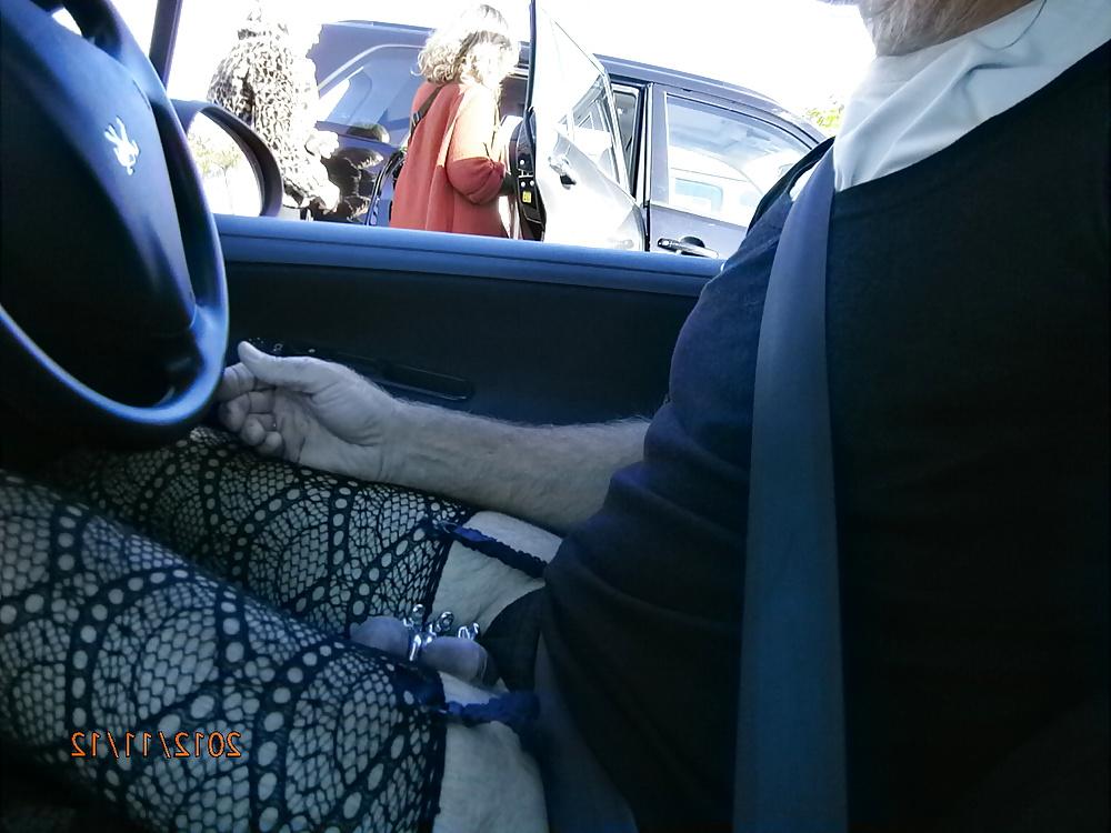 7P Public exhib masturbation flashing cock handjob