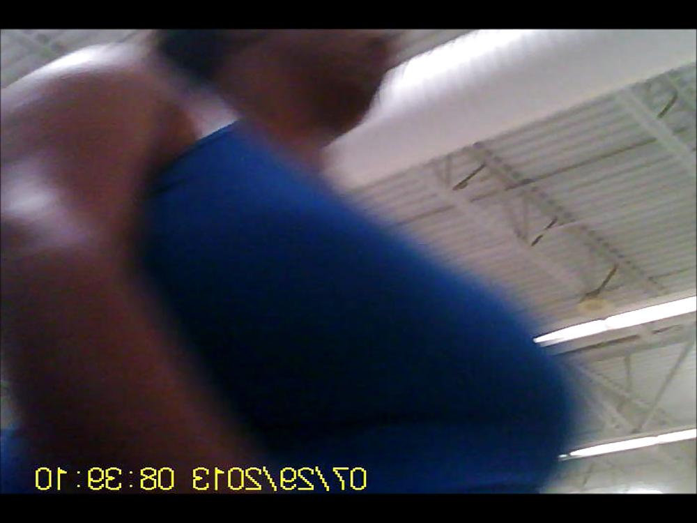 10P Black Chick with HUGE tits